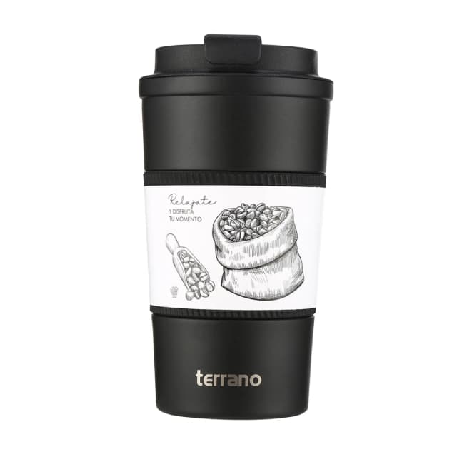 Vaso Térmico Terrano 510ml Preto