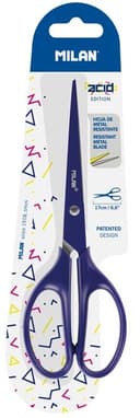 Anúncio: Tesoura Milan Acid Patented 17cm - BWM10425P - Azul