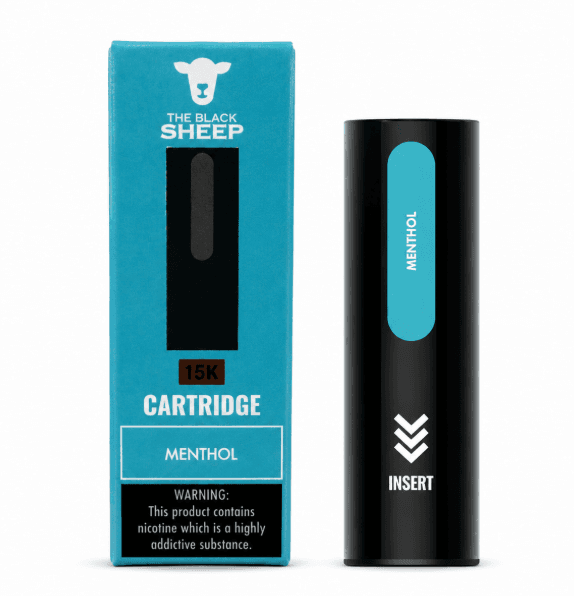 Vaper Desechable The Black Sheep Duo Mix Cart 15K Menthol
