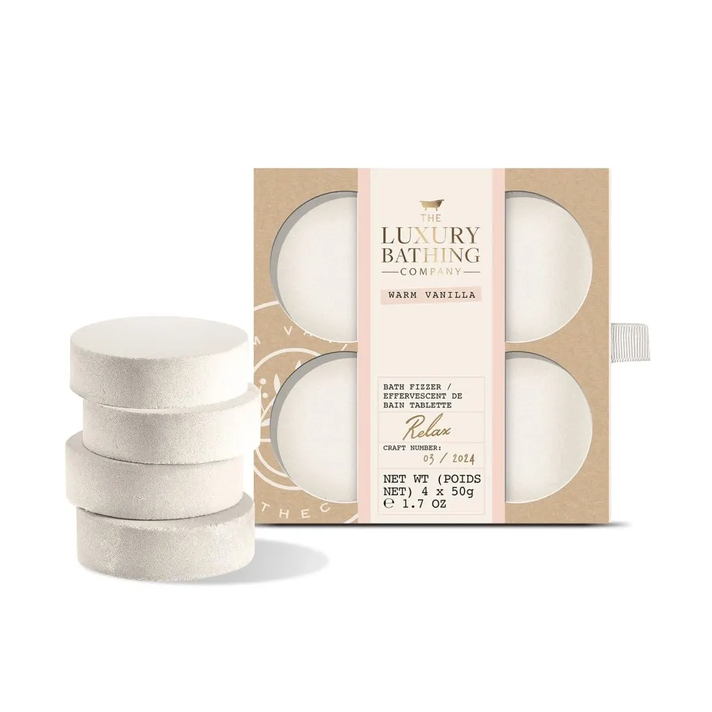 Kit de Banho The Luxury Bathing Pastilla de Baño Relax Van2485003 4X50G