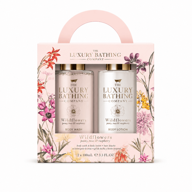 The Luxury Bathing Set Wildflowers Body Wash+body Lotion 100ML