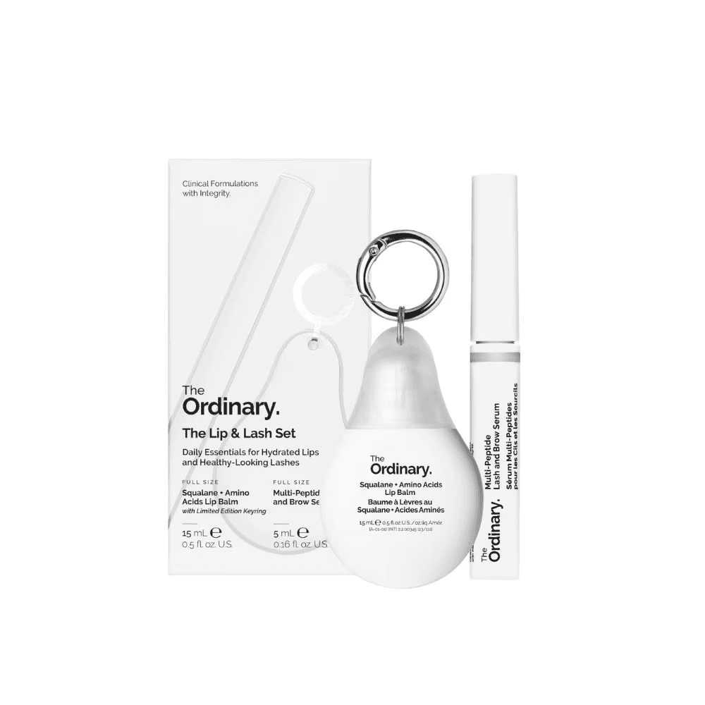 Kit The Ordinary Lip & Lash Set 15+15Ml