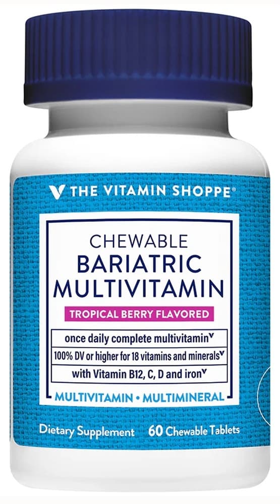 Multivitamínico Mastigável Bariátrico The Vitamin Shoppe 60 Tabletes