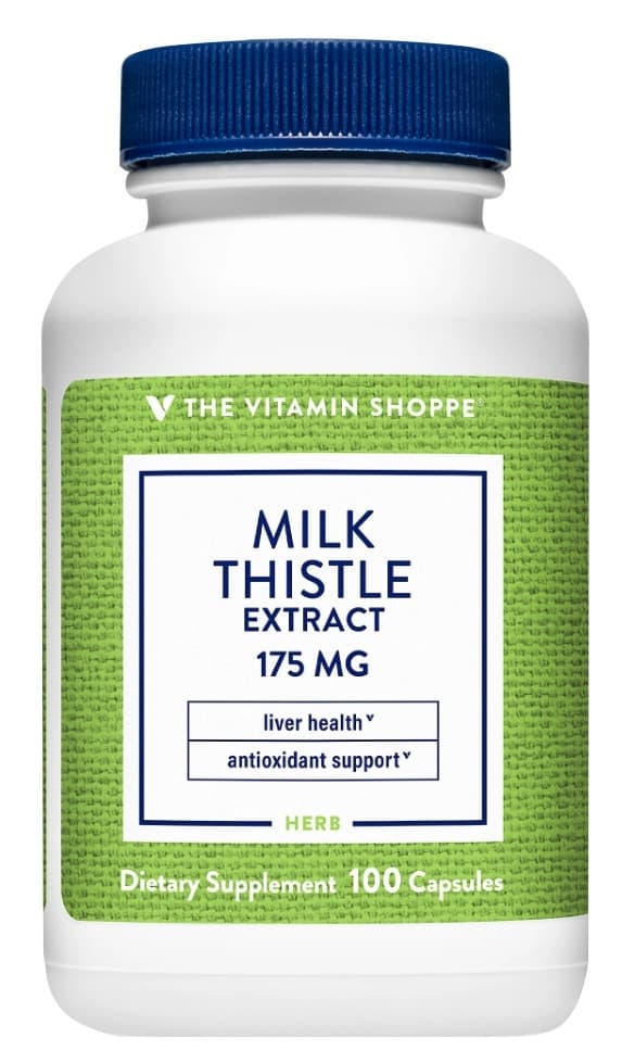 Extrato de Cardo Leiteiro The Vitamin Shoppe 175MG (100 Cápsulas)