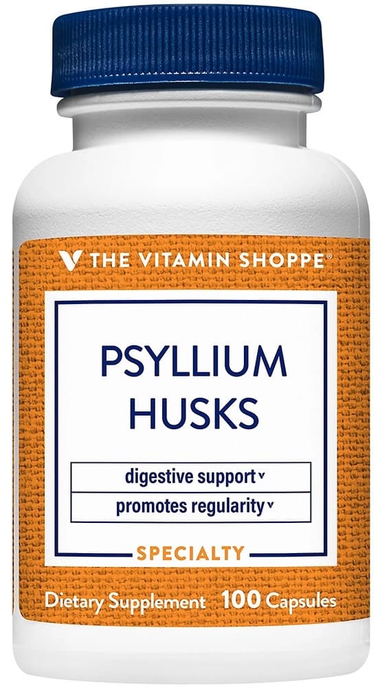 Psyllium Husks The Vitamin Shoppe 100 Cápsulas