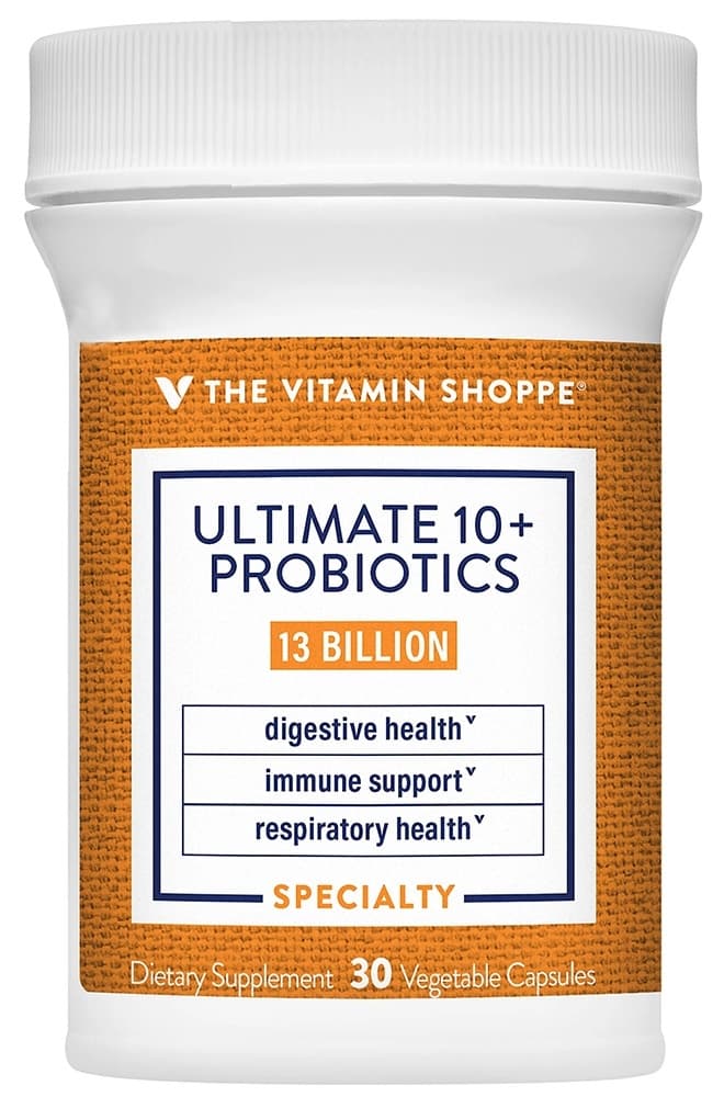 Suplemento The Vitamin Shoppe Ultimate 10+ Probiotics 13 Billion (60 Cápsulas Vegetais)