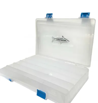 Caixa de Pesca Tiburon H489 35.5X23.1X6CM com Porta-Iscas