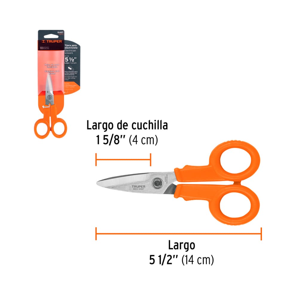 Tesoura Truper 14 Cm