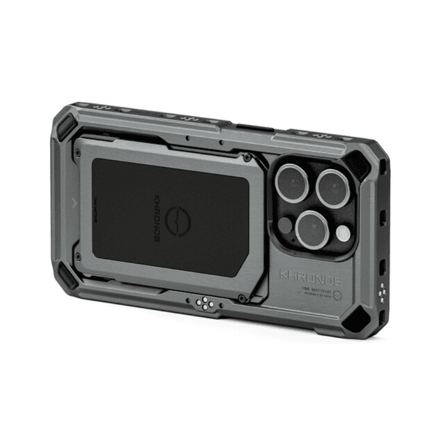 Capa Tilta Khronos para iPhone 15 Pro (Cinza Espacial)