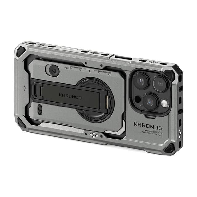 Capa Tilta Khronos para iPhone 16 Pro (Cinza Espacial)