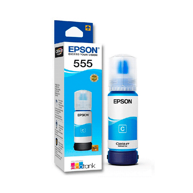 Tinta Epson Cyan 70ml T555220-Al para L8180/L8160