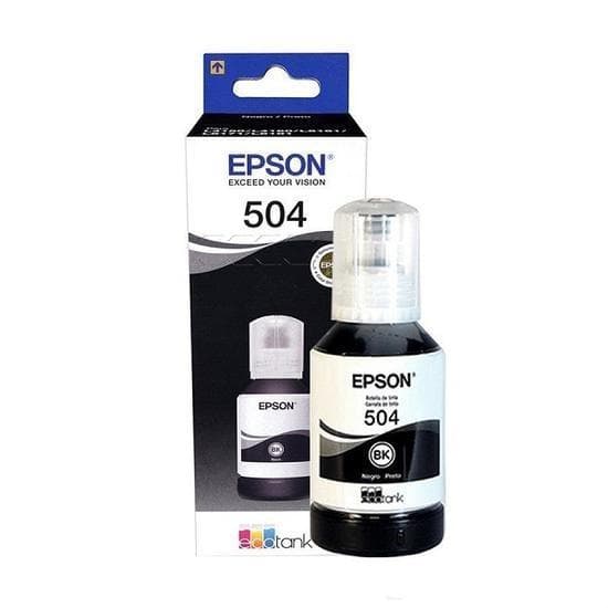 Tinta Epson T504 120 Preto 127ml