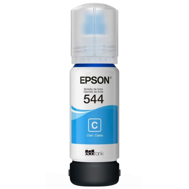 Tinta Epson T544 220 Ciano Claro