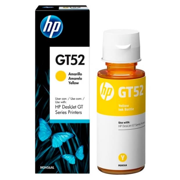 Tinta Hp M0H56AL Gt52 Amarelo