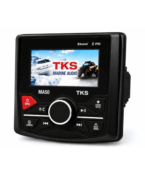 Aparelho de Som Tks Marine Audio Ma50 Black FM/USB/BLUET