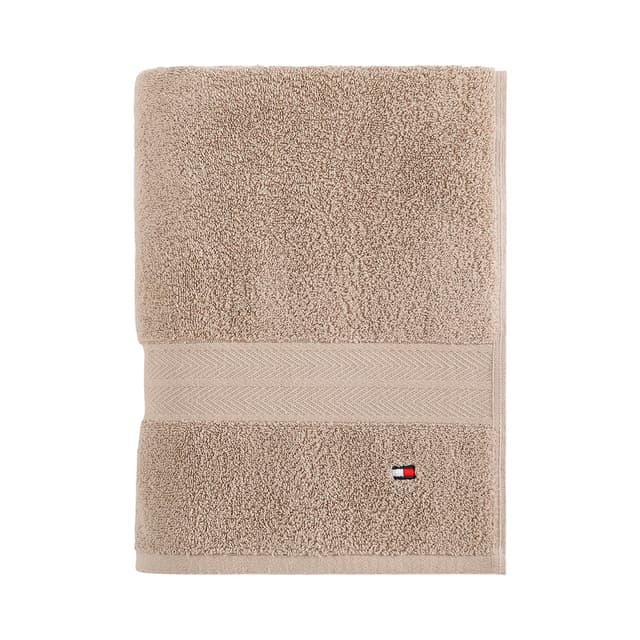 Toalha de Banho Tommy Hilfiger Modern American 76 X 137 Cm Bege