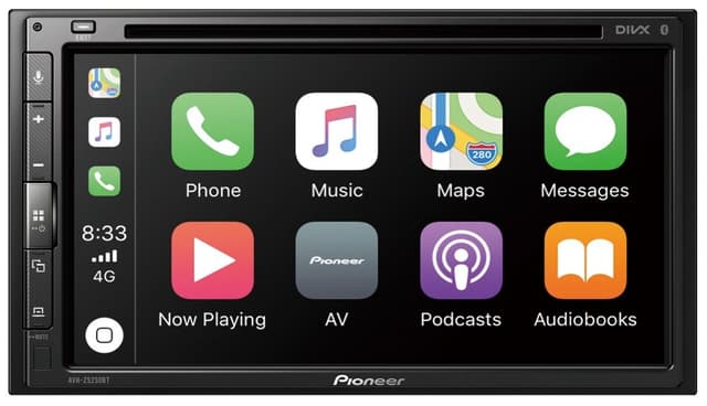 Central Multimídia Pioneer Avh-Z5250BT 6.8" Bluetooth/USB/DVD/CD/FM
