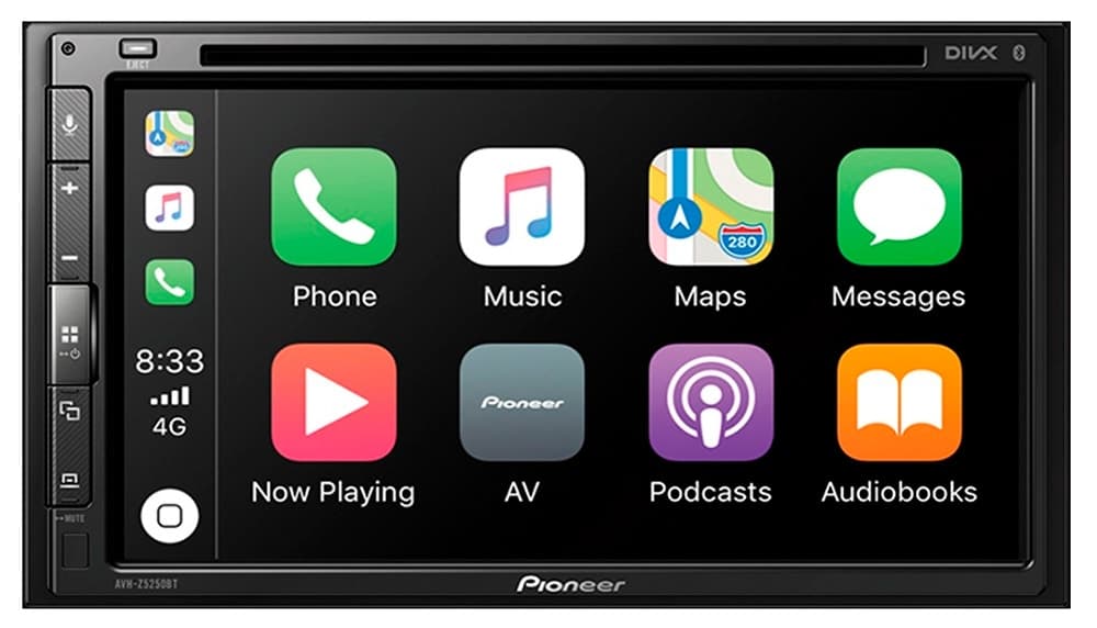 Central Multimídia Pioneer Avh-Z5250TV 6.8" Bluetooth