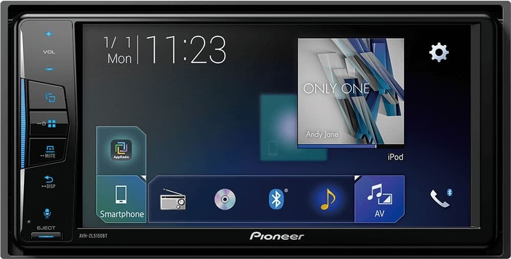 Central Multimídia Pioneer Avh-ZL5150BT 7" USB/DVD/Bluetooth/AUX