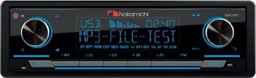 Rádio Nakamichi NQ537BD AUX/USB/BT/FM