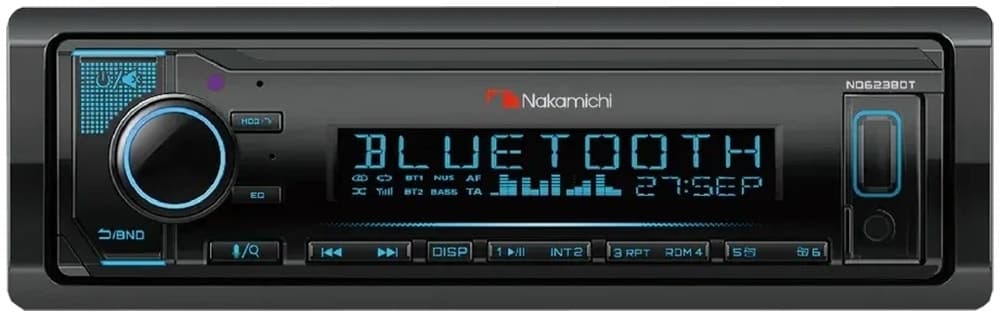Rádio Automotivo Nakamichi NQ623BDT AUX/USB/BT/MP3/FM-Am
