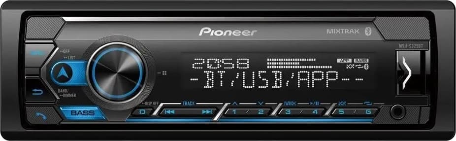 Rádio Automotivo Pioneer Mvh-S325BT USB/AUX/BT/AM/FM