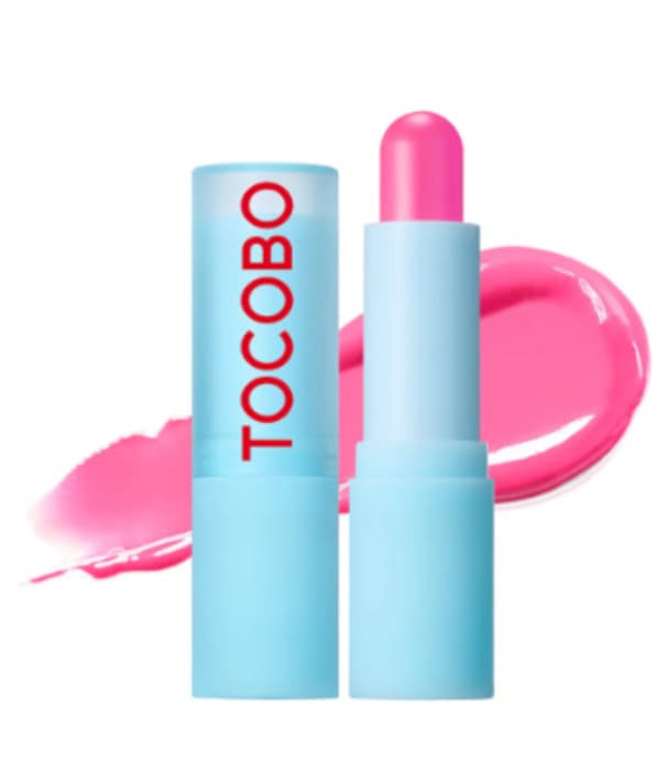 Bálsamo Labial com Cor Tocobo Glass Tinted Lip Balm #012 Better Pink