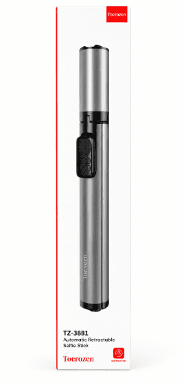 Bastão de Selfie Retrátil Automático Tocrozen Tz-3881 360° 1.7M Pop-up