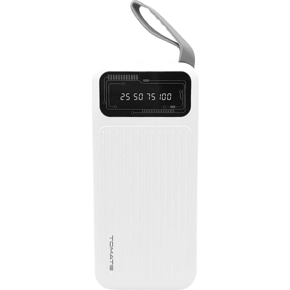 Power Bank Tomate Tk1003 2.1A 10000mAh (Anatel) Branco
