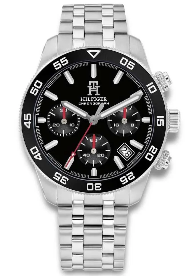 Relógio Tommy Hilfiger 1792156 Prateado/Preto