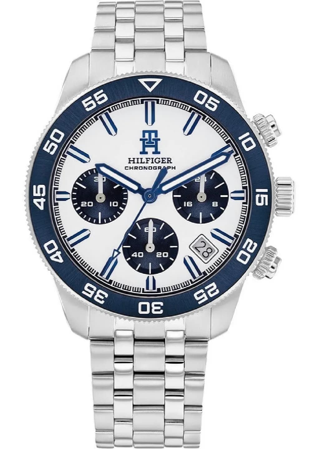 Relógio Tommy Hilfiger 1792157 Prateado/Azul
