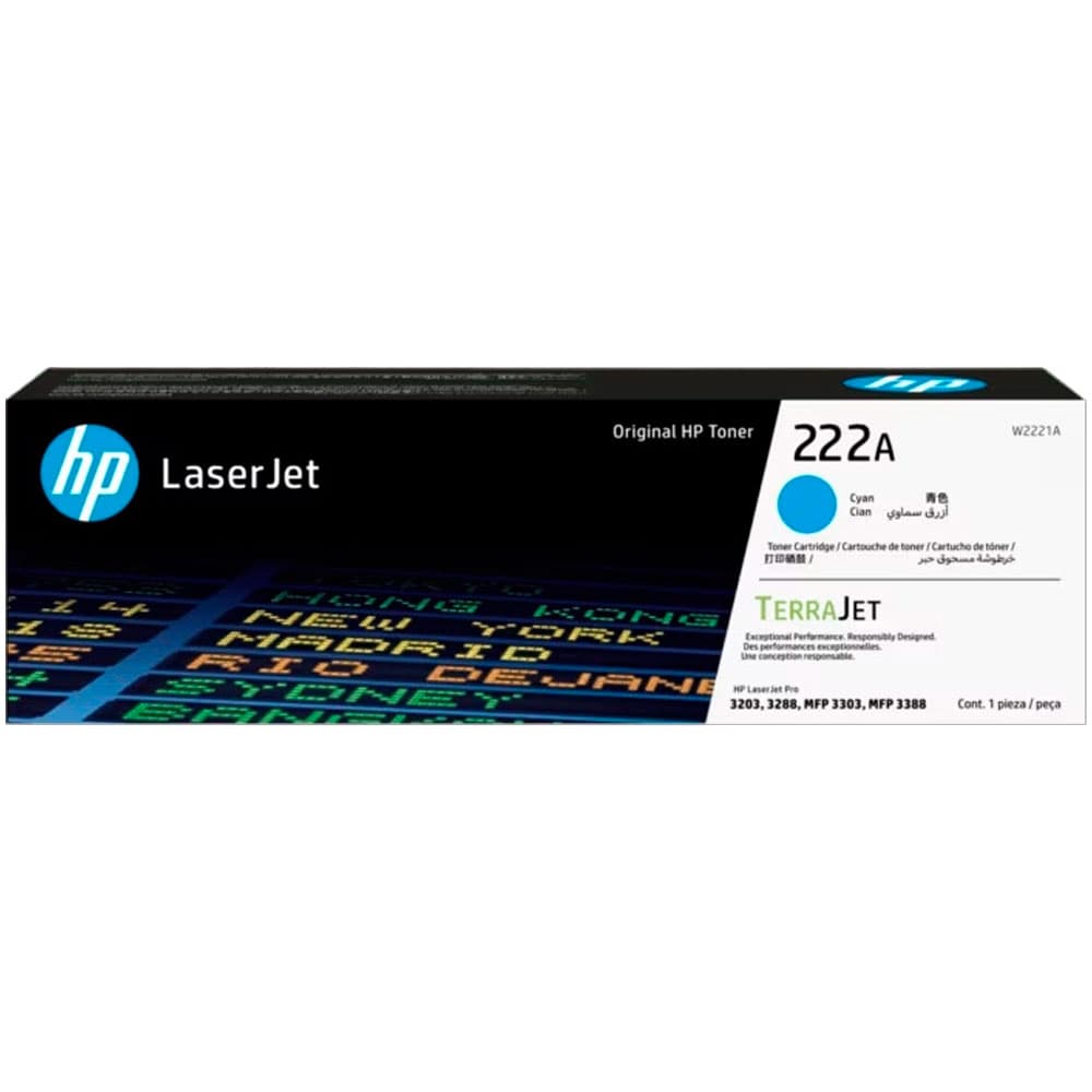 Toner Hp 222A Ciano W2220A