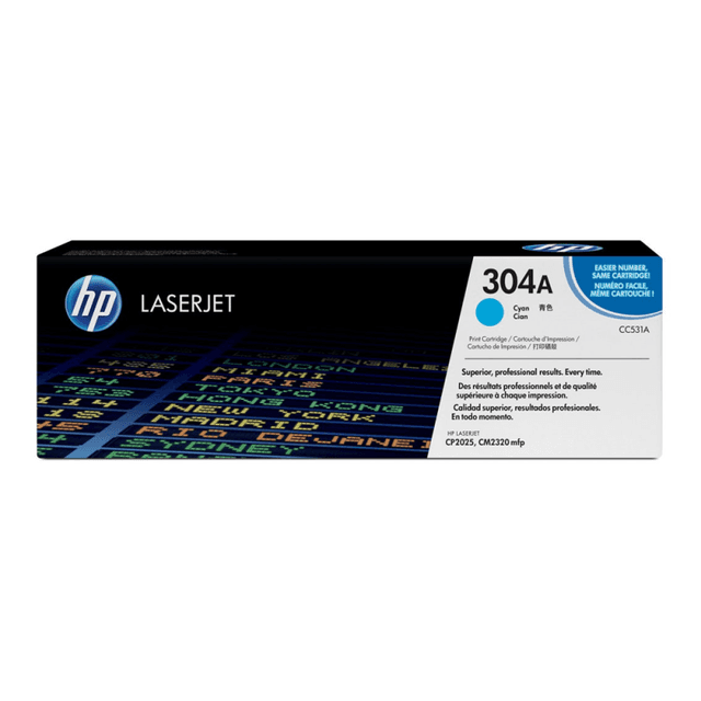 Toner Hp 304A Ciano CC531A