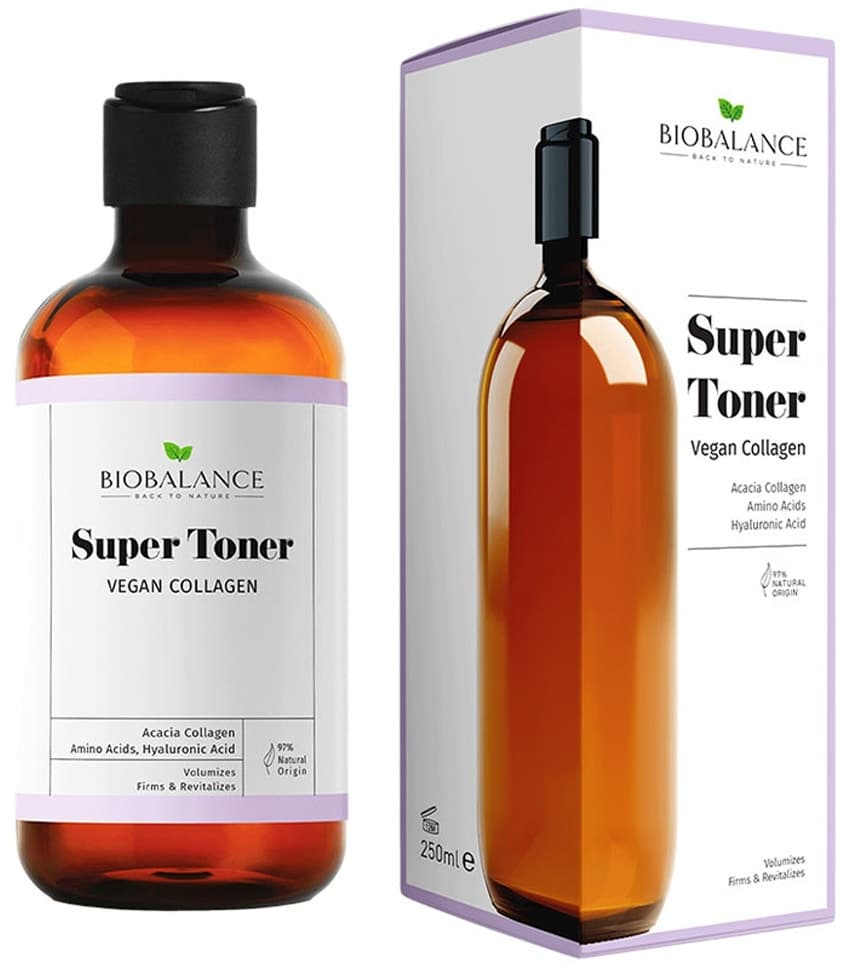 Tônico Facial Bio Balance Super Toner Vegan Collagen - 250mL