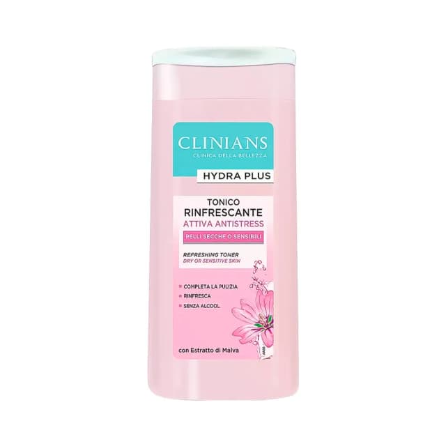 Tônico Facial Clinians Hydra Plus Refrescante Antiestresse - 200ml