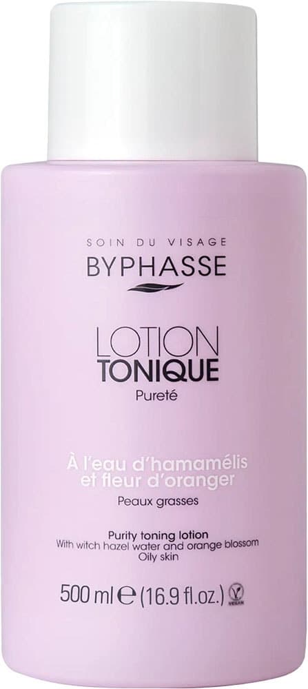 Tônico Facial Byphasse Pureté com Água de Hamamélis e Flor de Laranjeira - 500mL
