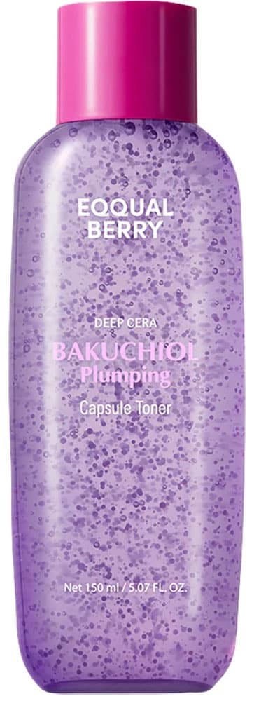 Tônico Facial Eqqualberry Deep Cera Bakuchiol Plumping Capsuler - 150mL