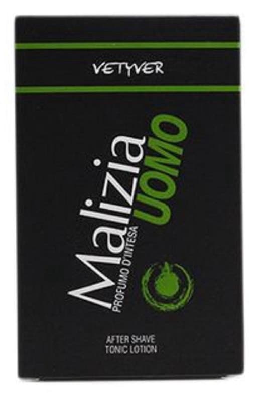 Loção Tônica Pós-Barba Malizia Uomo Vetyver 100 Ml