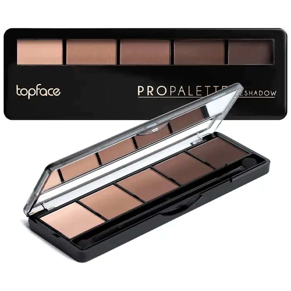 Topface Paleta De Sombras PRO Eyeshadow 019 5 Colores