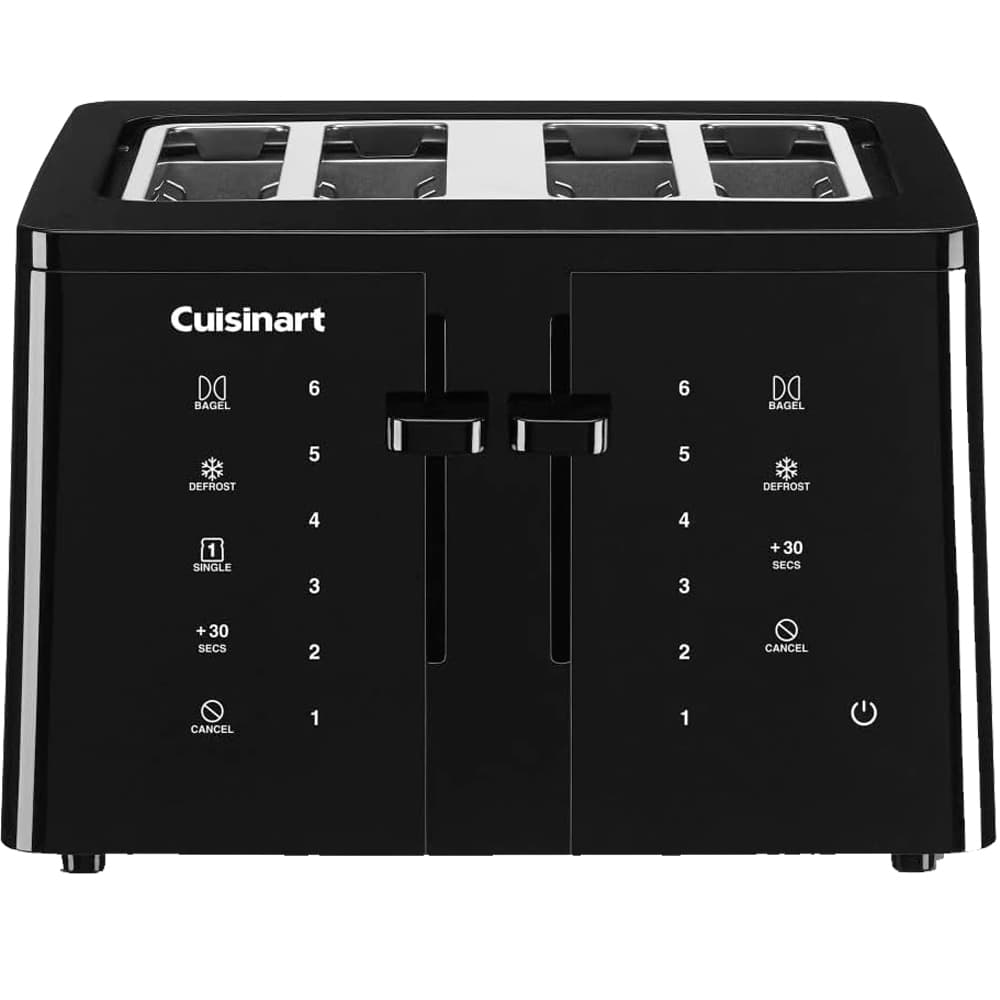 Torradeira Cuisinart Cpt-T40P1 4 Fatias 110V Preta