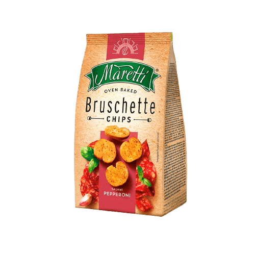 Tostada Bruschette Maretti Pepperoni