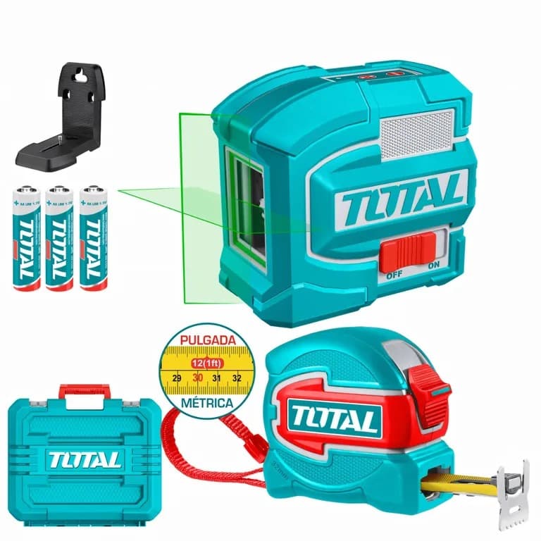 Combo Laser de Linha + Fita Métrica 2 Peças Tll680081
