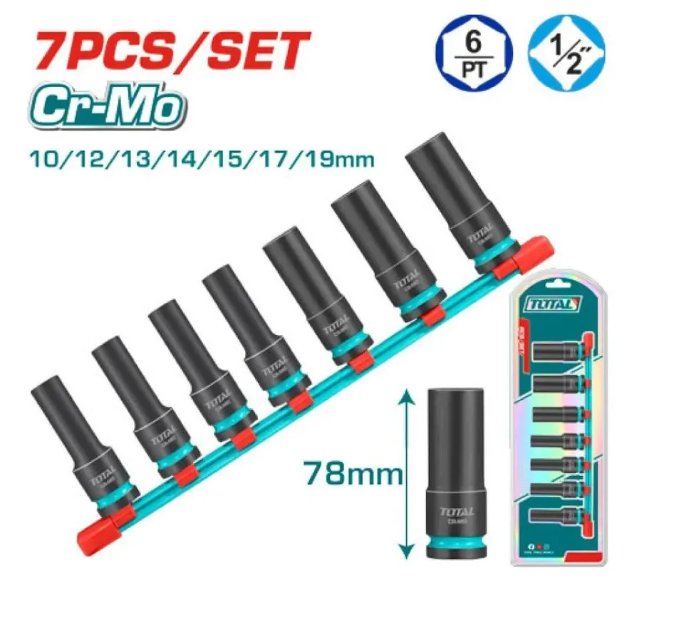 Kit de Dados Total THKISD12073L 7 Peças