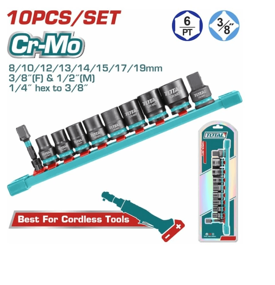 Kit de Dados Total 10 Peças THKISD38106L