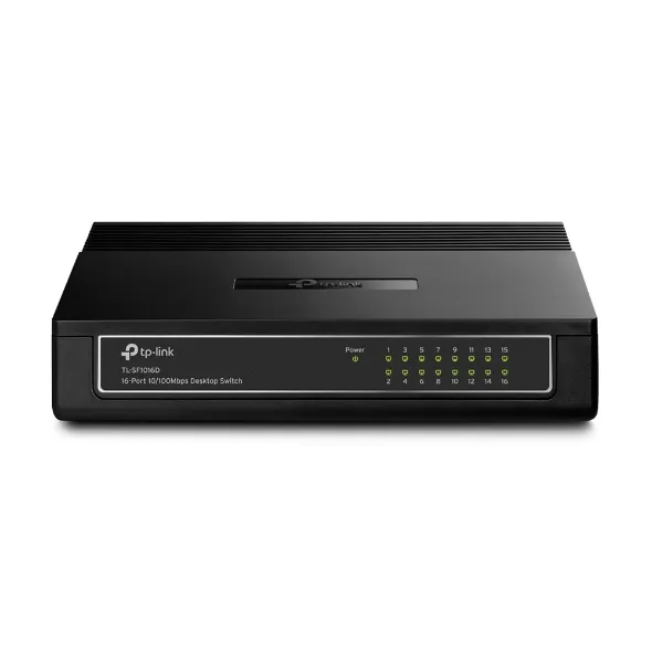 Switch Tp-Link Tl-SF1016D 16P 10/100Mbps Preto