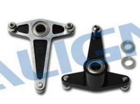 Alavanca de Aileron Metal Tr600 Preta