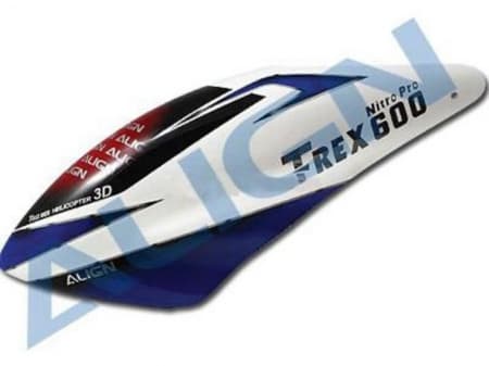 Peça de Helicóptero Align TR600N Painted Canopy Hc6170
