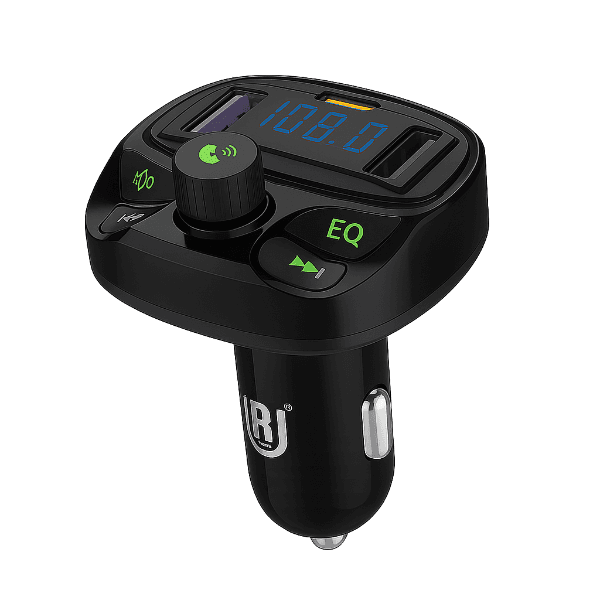 Transmissor para Carro Ur Uc-M2 3.1A MP3 Fm USB X2 USB-C Bluetooth 5.0 Preto