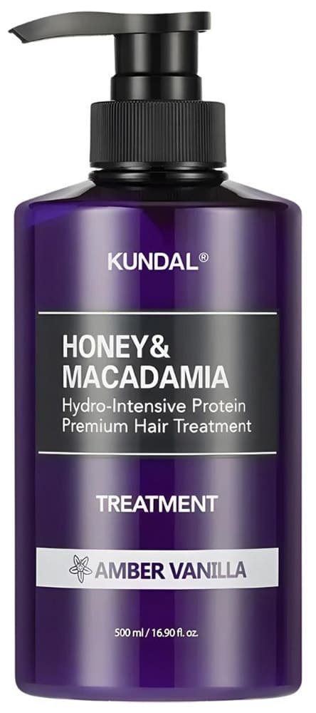 Tratamento Capilar Kundal Honey Macadamia Âmbar Baunilha - 500mL