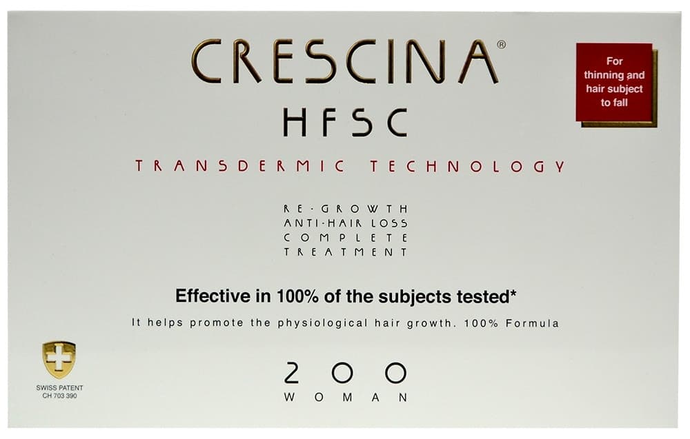 Tratamento Capilar Labo Cosprophar Crescina 200 Woman (20 Unidades de 3.5mL)